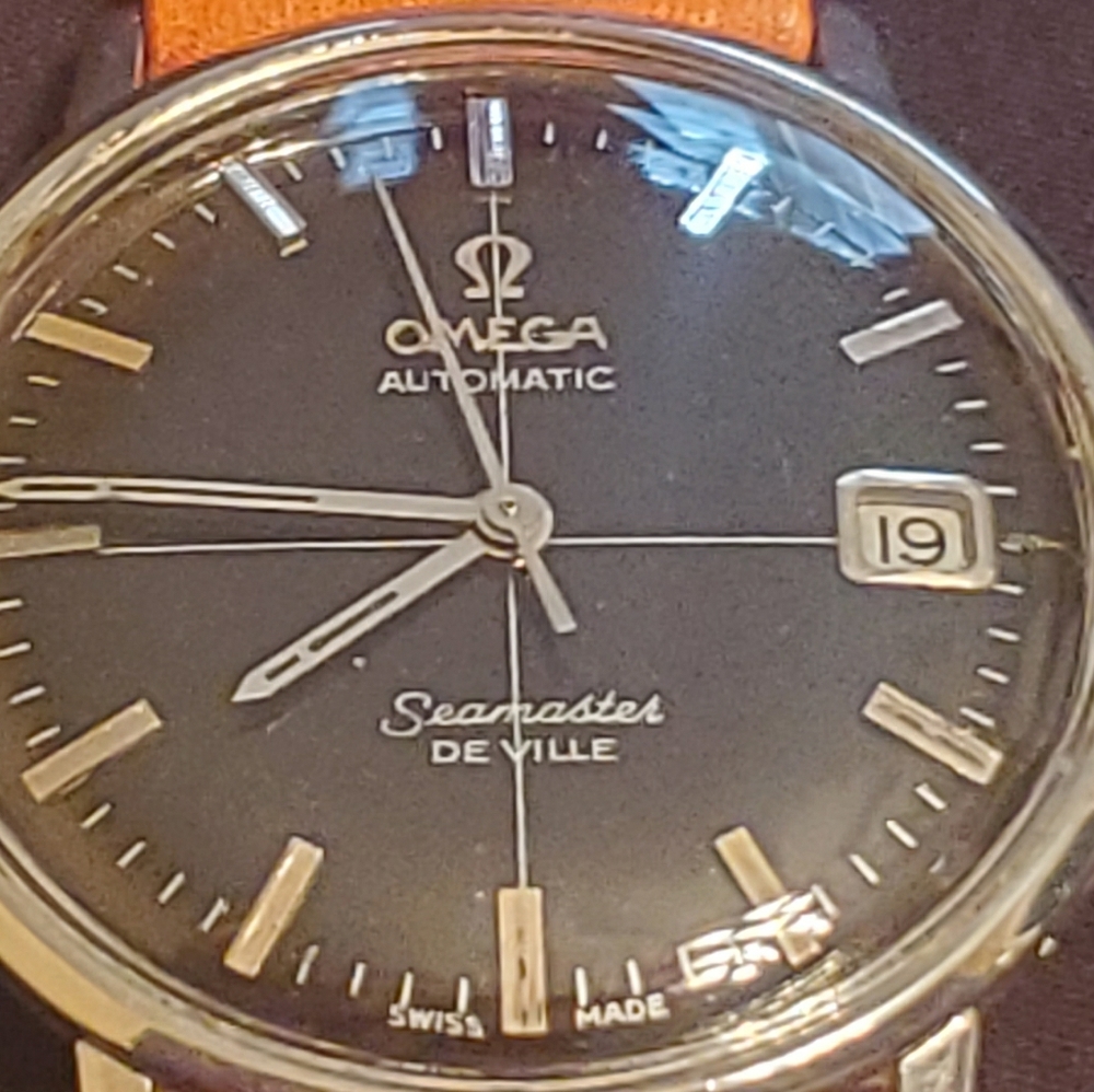Omega Seamaster Deville Crosshair Automatic Watch